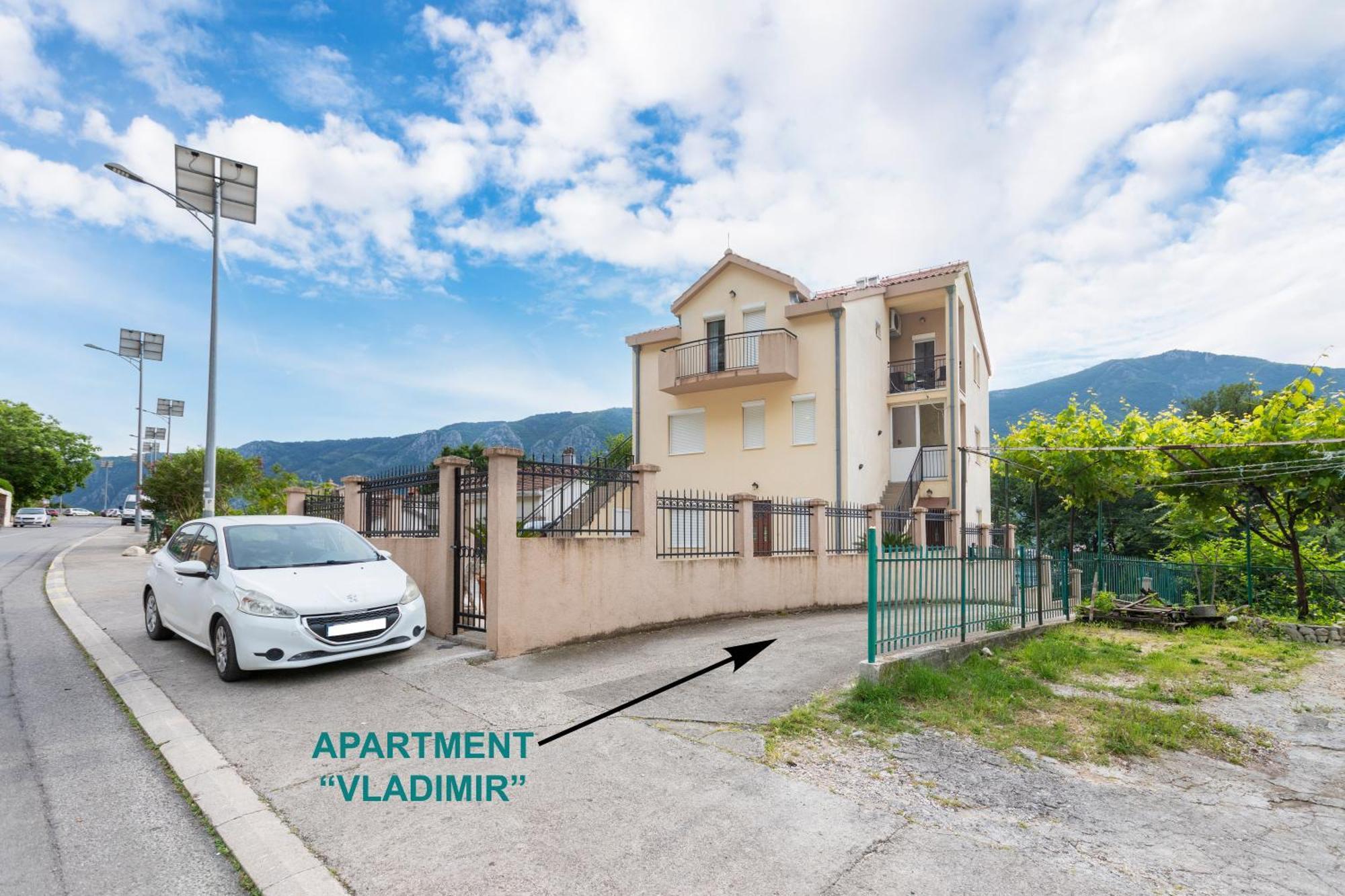 Apartment Vladimir Котор Екстериор снимка